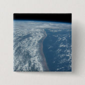 Die Küste des Indischen Ozeans in Kenia und Somali Button (Vorderseite)