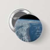 Die Küste des Indischen Ozeans in Kenia und Somali Button (Vorne & Hinten)