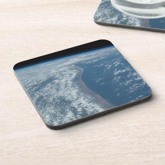 Die Küste des Indischen Ozeans in Kenia und Somali Getränkeuntersetzer (Linke Seite)