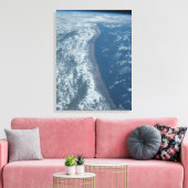 Die Küste des Indischen Ozeans in Kenia und Somali Leinwanddruck (Insitu (Wohnzimmer))