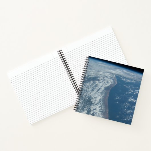 Die Küste des Indischen Ozeans in Kenia und Somali Notizblock (Innenseite)