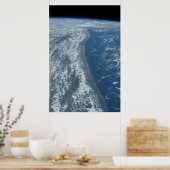 Die Küste des Indischen Ozeans in Kenia und Somali Poster (Küche)