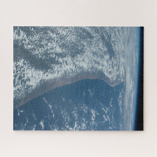 Die Küste des Indischen Ozeans in Kenia und Somali Puzzle (Horizontal)