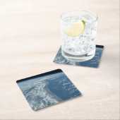 Die Küste des Indischen Ozeans in Kenia und Somali Rechteckiger Pappuntersetzer (Vor Ort)