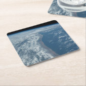 Die Küste des Indischen Ozeans in Kenia und Somali Rechteckiger Pappuntersetzer (angewinkelt)