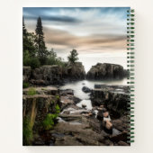 Die Küste des Lake Superior | Minnesota Notizblock (Rückseite)