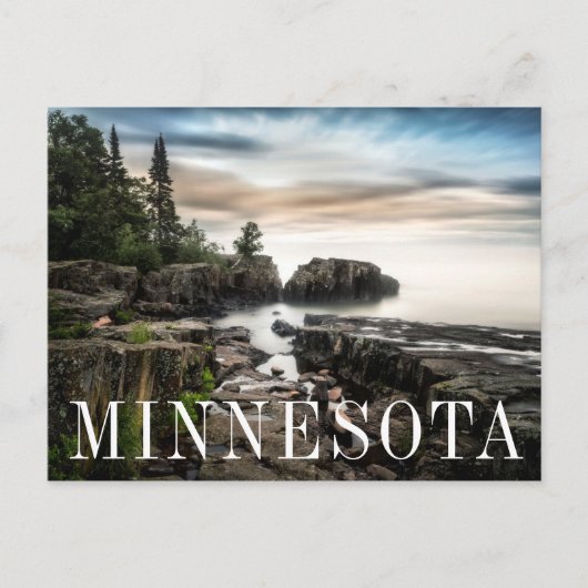 Die Küste des Lake Superior | Minnesota Postkarte (Vorderseite)