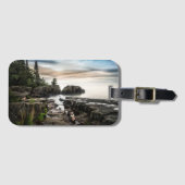 Die Küste des Oberen Sees | Minnesota Gepäckanhänger (Vorderseite (Horizontal))