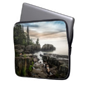 Die Küste des Oberen Sees | Minnesota Laptopschutzhülle (Vorderseite Links)