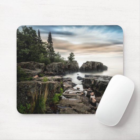 Die Küste des Oberen Sees | Minnesota Mousepad (Mit Mouse)