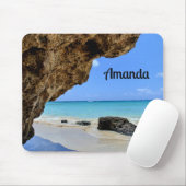 Die Küste des tropischen Strandes mit dem großen F Mousepad (Mit Mouse)