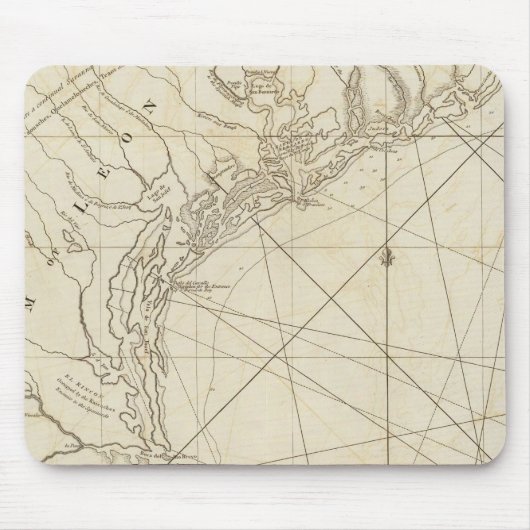 Die Küste des Westerns von Louisiana Mousepad (Vorne)
