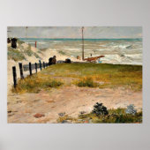 Die Küste Hollands, William Merritt Chase Art Poster (Vorne)