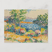 Die Küste im Mittelmeer | Henri-Edmond Cross Postkarte (Vorderseite)