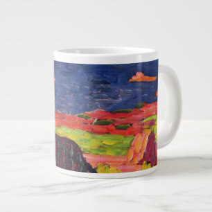 Die Küste nahe Carantec Jumbo-Tasse
