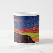 Die Küste nahe Carantec Jumbo-Tasse (Vorderseite)