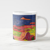 Die Küste nahe Carantec Jumbo-Tasse (Rechts)
