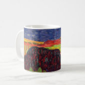 Die Küste nahe Carantec Kaffeetasse (Vorderseite Links)