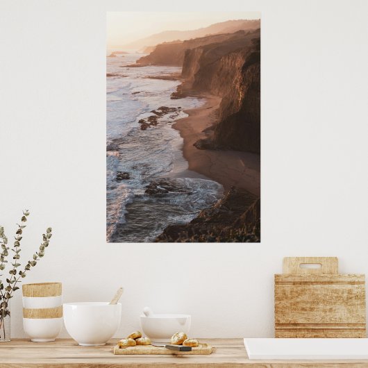 Die Küste Poster (Küche)