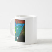 Die Küste von England 2010 Kaffeetasse (Vorderseite Links)