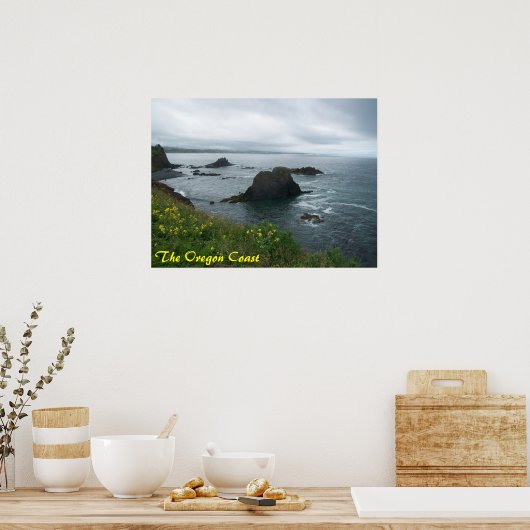 Die Küste von Oregon Poster (Küche)