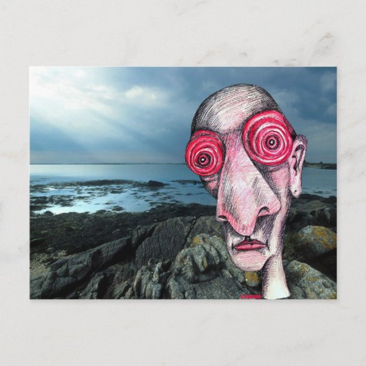 Die Küste von Sene Postkarte (Vorderseite)