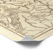 Die Küste von Tierra Firma von Cartagena Poster (Ecke)