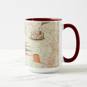 Die Küste von Tunesien und der Golf von Gabes Tasse