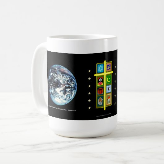 Die Küstenländer warten auf seine Lehre. Kaffeetasse (Vorderseite Links)