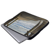 Die Küstenlinie überprüfen Laptopschutzhülle (Vorne Knopf)