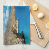 Die Küstenschönheit Omans Geschirrtuch (Viertel Falte)