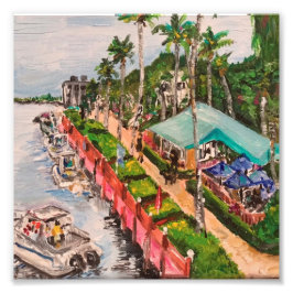 Die Küstenzonen Fotodruck