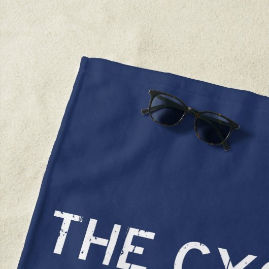 Die Kykladen, Griechenland Strandtuch (Beispiel)