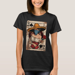 Die La chingona Tarotkarte lustiger spanischer Sla T-Shirt