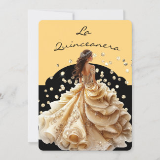 Die La Quinceanera-Einladung Einladung