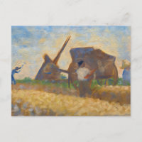 Die Laboratorien von Georges Seurat Postcard
