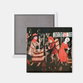 Die Labors der Monate, aus dem Elsass Magnet (Vorderseite/Rückseite)