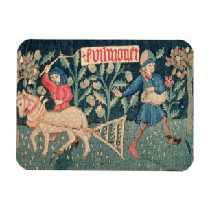 Die Labors der Monate, Elsass (Tapisserie) Vict Magnet