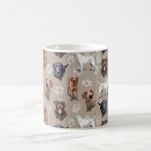 Die Labrador-Tasse Kaffeetasse (Mittel)