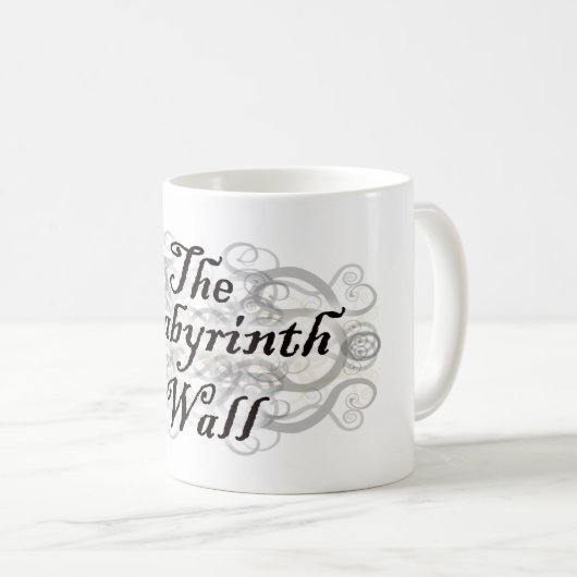 Die Labyrinth-Wand-Tasse Kaffeetasse (VorderseiteRechts)