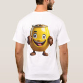 Die lächelnde Münze sonnen T-Shirt (Rückseite)