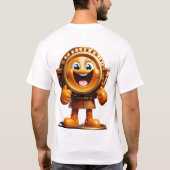 Die lächelnde Münze sonnen T-Shirt (Rückseite)
