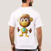 Die lächelnde Münze sonnen T-Shirt (Rückseite)