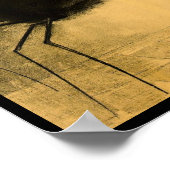 Die lächelnde Spinne Poster (Ecke)