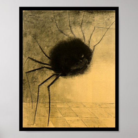 Die lächelnde Spinne Poster (Vorne)