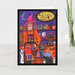 Die lachende Hexenkarte Karte