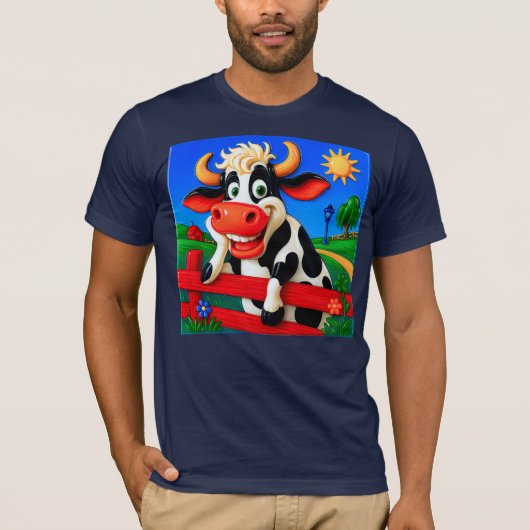 Die lachende Kuh T-Shirt (Vorderseite)