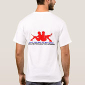 Die lacrosse-Foren #1 T-Shirt (Rückseite)