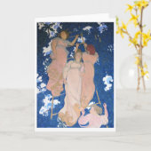 Die Ladder im Foliage, Maurice Denis Karte (Gelbe Blume)
