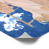 Die Ladder im Foliage, Maurice Denis Poster (Ecke)